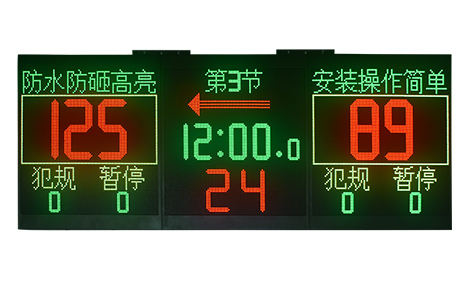 3米專業(yè)計時記分牌